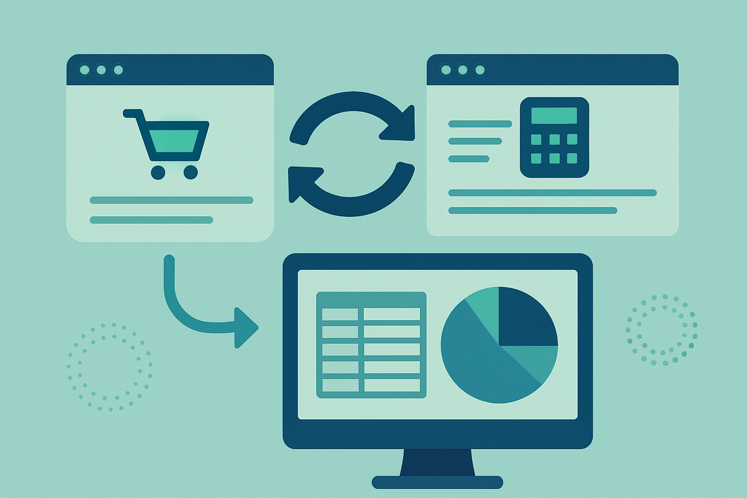 Ecommerce–Accounting Integrations: The Shift Toward Clean Data illustration