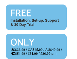 Free Installation, Set-up, Support & 30 Day Trial